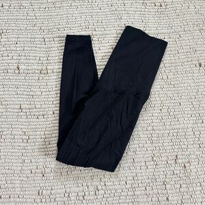 POSHDIVAH Black Maternity Yoga Pants